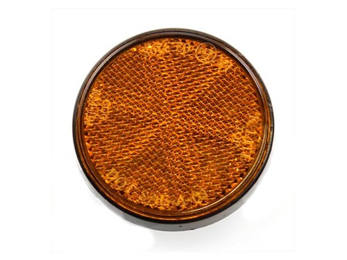 Reflector Rond 60mm Oranje Bout M5 Universeel