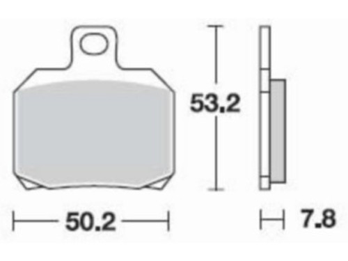 SET OF BRAKE PADS