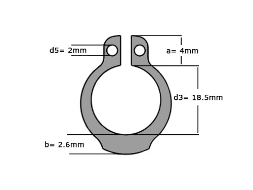 Seegerring DIN 471 20mm