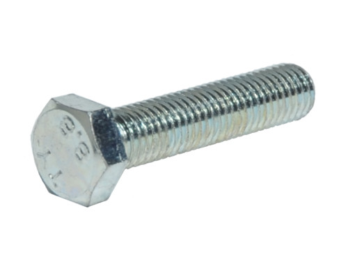 Zeskanttapbout Voldraad DIN 933 M8x30 8.8 Verzinkt