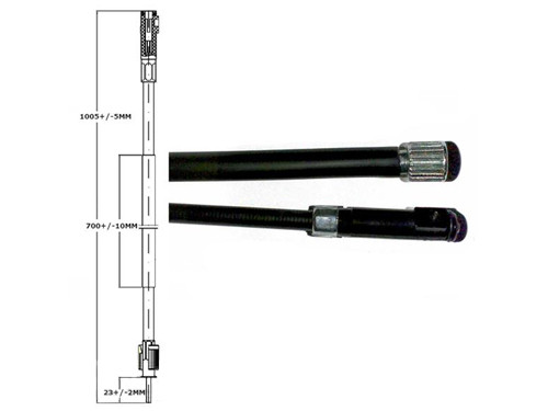 Kabel Kilometerteller Peugeot Rapido 50