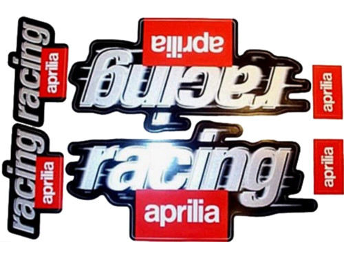 Stickerset Harada Racing 6-delig Aprilia Falko