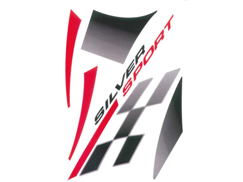 Stickerset Silversport Peugeot Viva