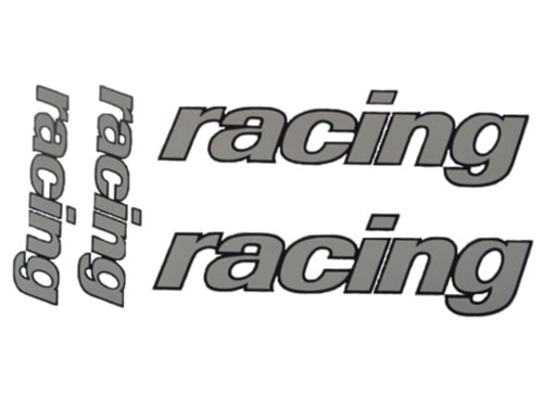 Sticker Set Racing 2stuk