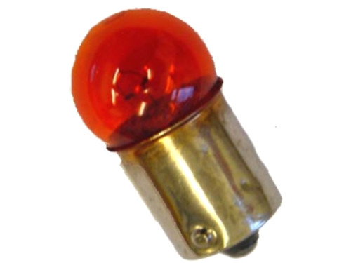 Lamp BA15S 12V 10W Oranje
