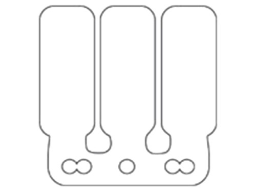 membraanplaat set vision/vamos/honda/peugeot/adress/kymco/formula malo