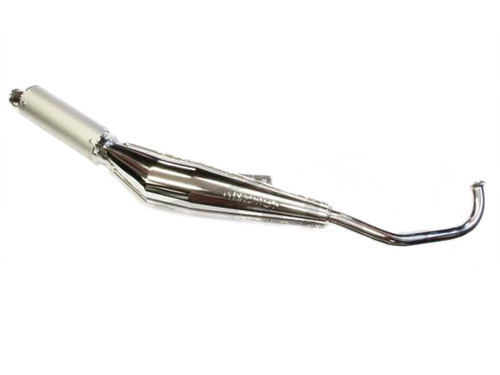Uitlaat Expansie Chroom Aluminium Demper Tomos A3