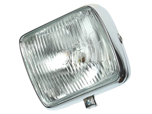 koplamp vierkant chroom Zundapp