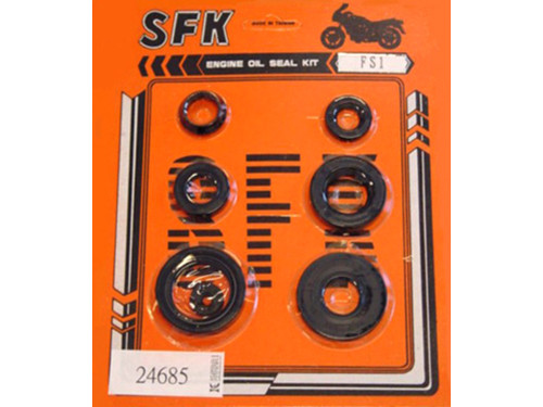 SFK Keerring Set Compleet Motorblok Yamaha FS1/DX