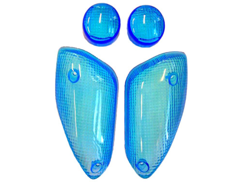 Glas Set Knipperlicht Schroef Blauw Yamaha Aerox