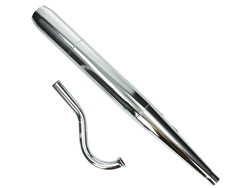 uitlaat mod. sigaar maxi 70mm chroom