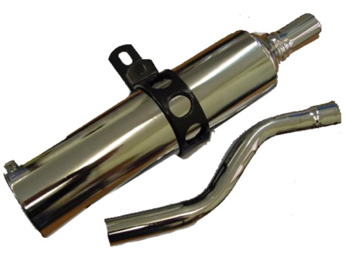 Demper Rond Chroom Honda MT 50/MT 80/MTX-OT 50/MTX-OT 80/MTX-SH 50