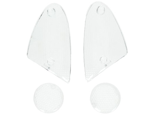 Knipperlichtglasset Wit Aprillia SR NT