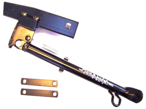 Buzetti Zijstandaard 14-inch Zwart Peugeot Ludix