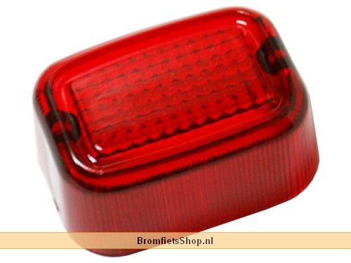 Achterlicht Glas Trial Rood