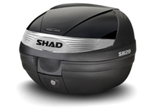 Shad SH29 Topkoffer Afneembaar + Slede Zwart Universeel