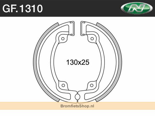 Newfren Remsegment Set Type GF1310