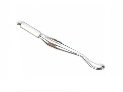Uitlaat Grandprix Chroom + Demper Aluminium Puch Maxi