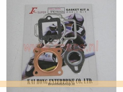 Pakking Kop + Voet Piaggio Typhoon/Sfera/Zip