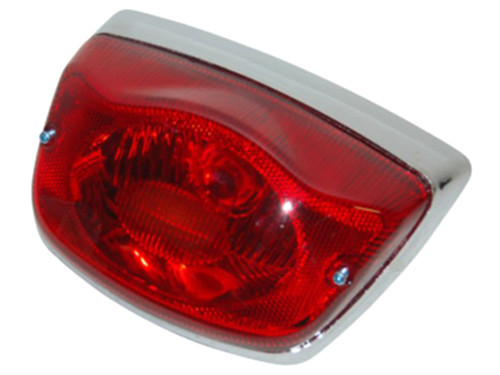 Achterlicht Chroom/Rood Vespa LX 50/LXV 50/S 50