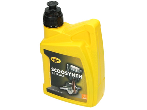 Kroon Scoosynth 2T Olie Semi Synthetisch Fles 1L