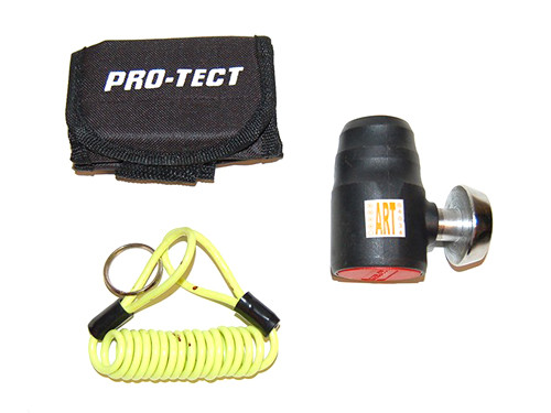 Pro-Tect Slot Schijfrem 4-Sterren 13.5mm + Tasje + Waarschuwingskoord