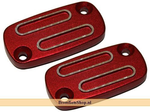 Remreservoir Deksel Set Rood AJP Peugeot