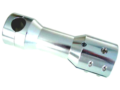 Stuurklem Kort Zilver Aprilia SR 50/Beta Ark 50/Yamaha Aerox 50/Neos 50