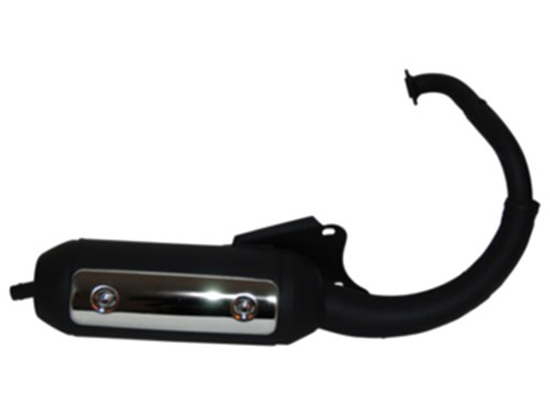 Uitlaat Zwart Standaard Model Onbegrensd Peugeot Speedfight/Viva City/Zenith NT