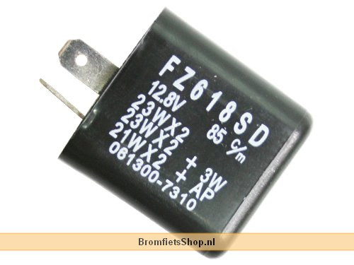 Knipperlicht Relais 12V 1-100W 2-Polig Universeel