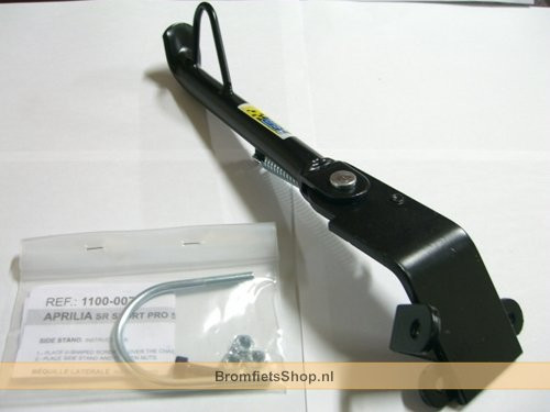 Zijstandaard Zwart Aprilia SR 50 Ditech/Factory