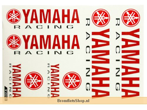 Sticker Set Yamaha 6-delig