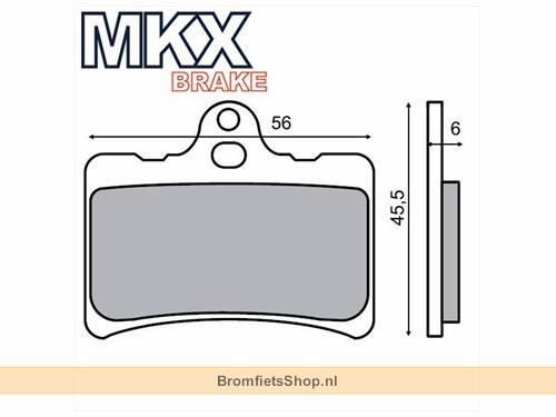 Mokix Remblok Set Italjet Formula