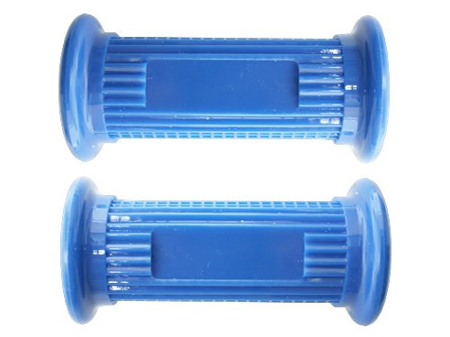 Voetsteun Rubber Set Blauw Honda MB / Peugeot Fox