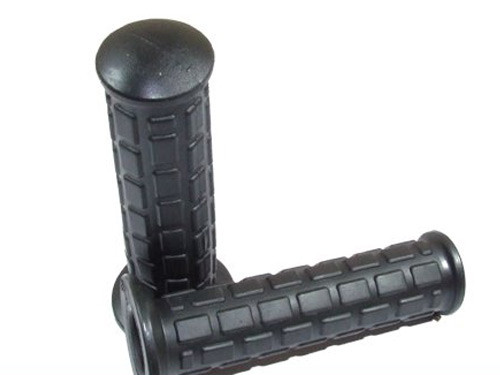 Handvat Set Zwart Gilera Citta / Piaggio Si / Puch Maxi / Tomos A3/A35 / Vespa Ciao/Bravo