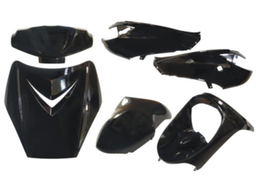 Plaatwerk Set Zwart Metallic Peugeot Viva City Sport Line