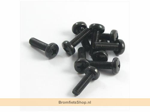 METAALSCHR.M6x20 KRUISK. ZW