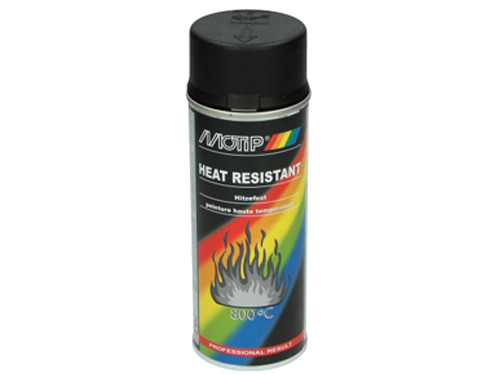 Motip Spuitbus Hittebestendig Zwart 400ml