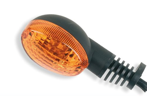 Knipperlicht Ovaal Zwart/Oranje Links Voor / Rechts Achter Derbi Senda / Yamaha TZR