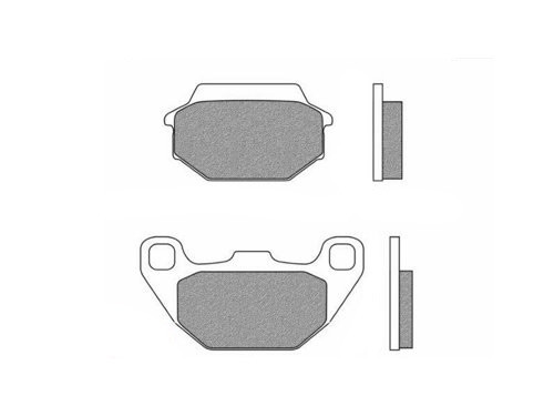 Forma Remblok Set Type DP2188 Peugeot Elyseo125/XP50/Elystar / Malaguti CRW50/XS50 / Rieju Achter DT NW / Derbi Densa Pro Achter