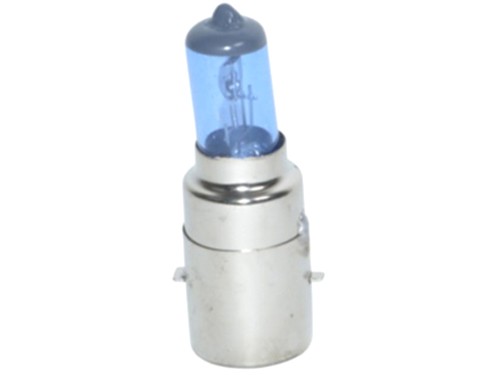 Lamp BA20D 12V 35/35W Halogeen Blauw