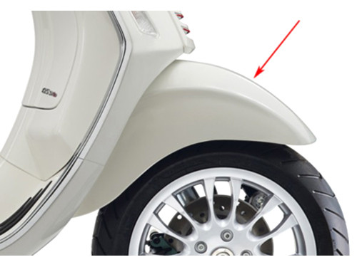 Voorspatbord Fusion Wit 544 Piaggio Sprint 