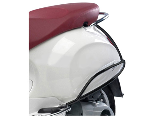 Sierbeugel Set + Bevestiging Set Zijscherm Mat Zwart Vespa Primavera/Sprint