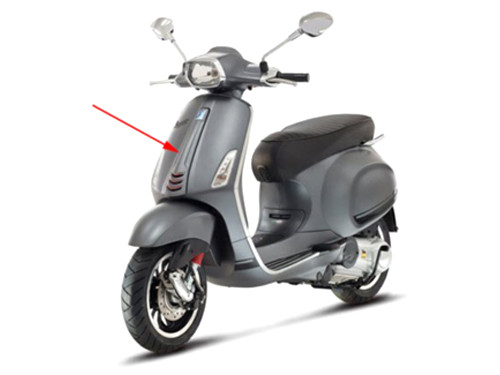 Voorscherm Midden Titanio Grijs 742 Vespa Sprint