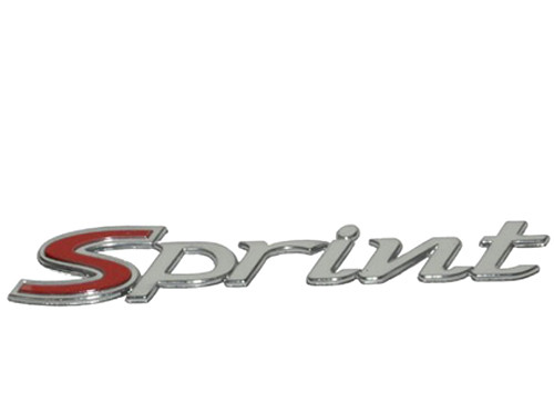 Sticker Zijscherm Woord [Sprint] Piaggio 
