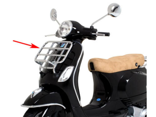 Voordrager Opklapbaar Chroom Vespa LX