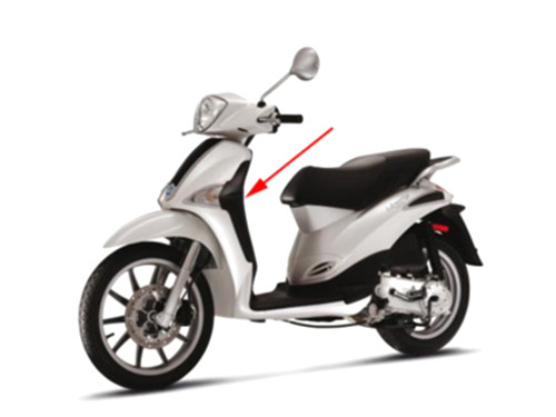 Stootrand Linksvoor Piaggio Liberty 4T Rst 