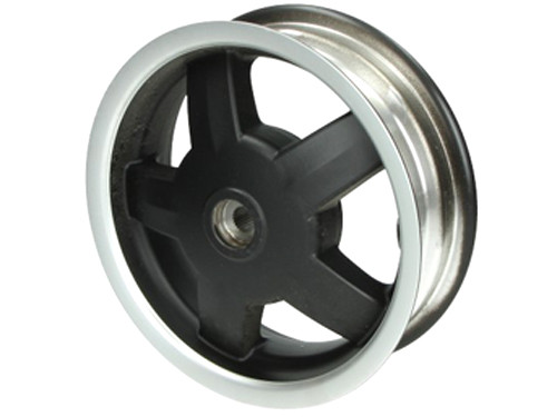 Wiel Achter Mat Zwart/Gepolijst Vespa S/LX/LXV