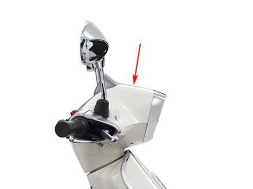 Stuurkap Boven Monte Wit 544 Piaggio Sprint