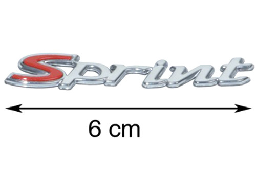 Sticker Voorscherm Woord  [Sprint] Piaggio 